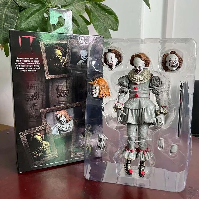 ●THE TERRORISTS Action figure pennywise it a coisa chapter 2 terror 18cm